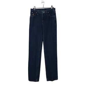 Wrangler 20X Straight Leg Jeans Dark Wash Womens Size 3 / 4 x 34
